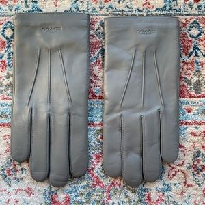Coach Leather Tech Glove